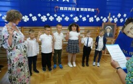 pierwszaki składają przysięgę