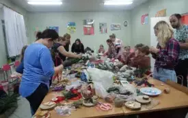 Warsztaty ozd&oacute;b świątecznych 16