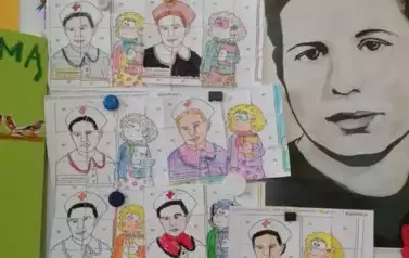 gazetka szkolna na temat Patrona Szkoły - Ireny Sendlerowej
