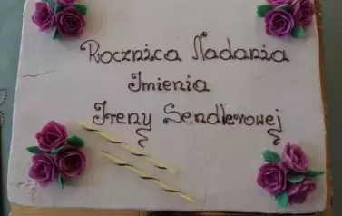 tort z okazji rocznicy nadania imienia szkole