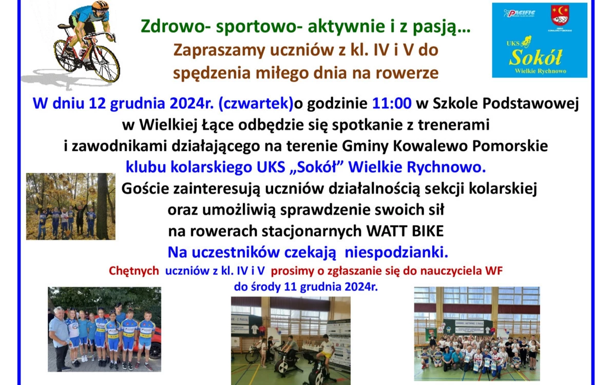 Zdjęcie do UKS "Sok&oacute;ł " zaprasza!!!