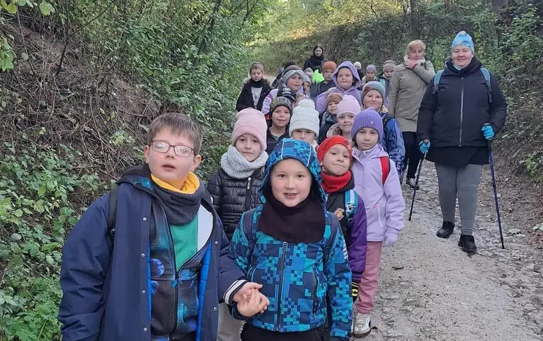 Zdjęcie do Leśna wyprawa uczni&oacute;w klas I-III 